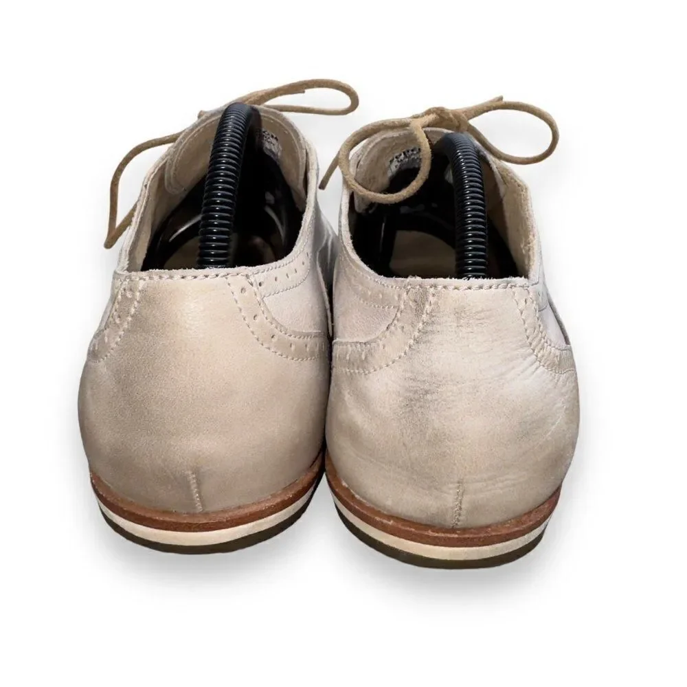 Sorel Madson Brogue‎ Wingtip Oxford Distressed Cream NM1808-160 Men's 11